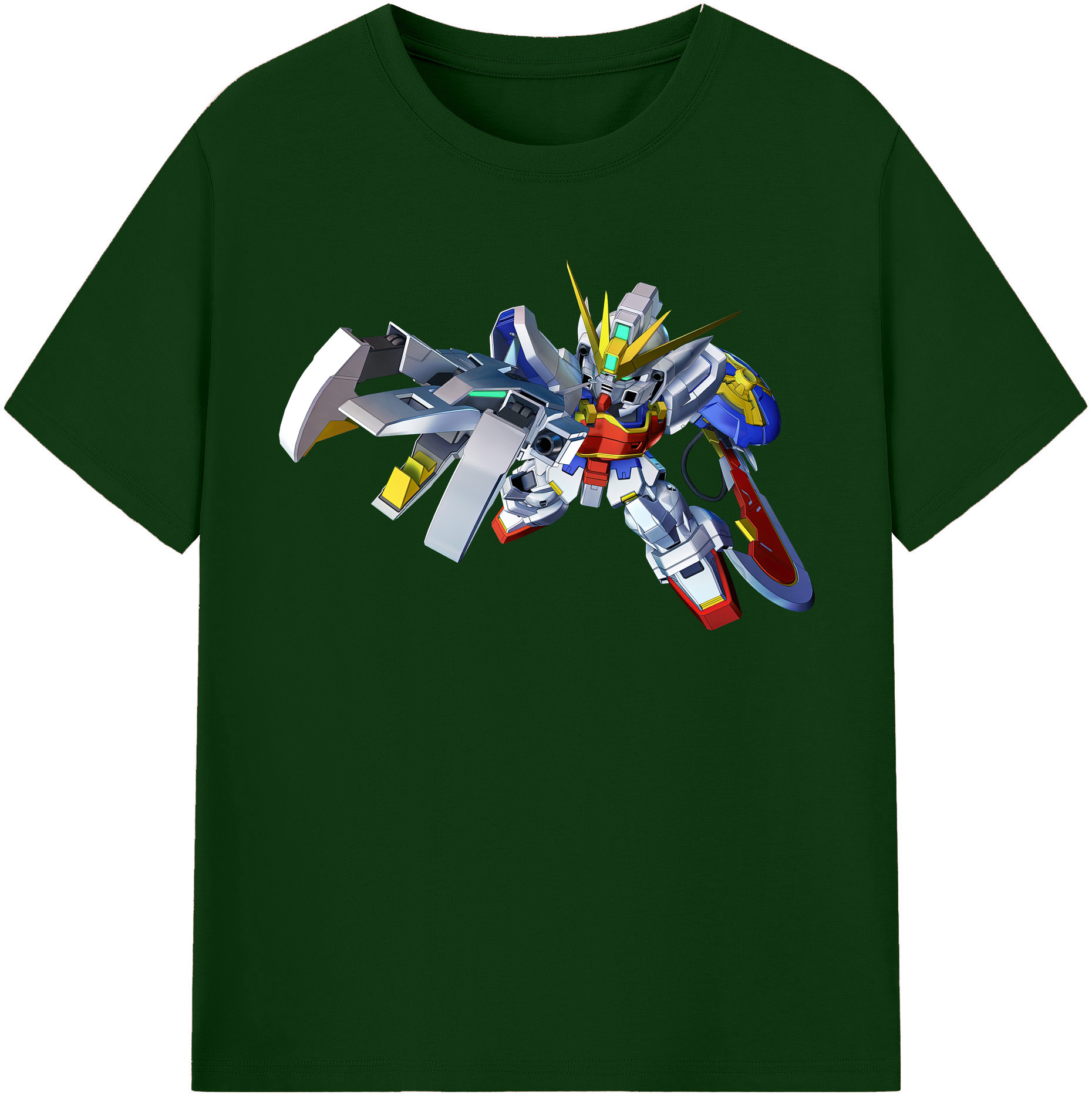 （画像用） 機動戦士ガンダム Mobile Suit Gundam 綿100％半袖Tシャツ（フロントプリント）